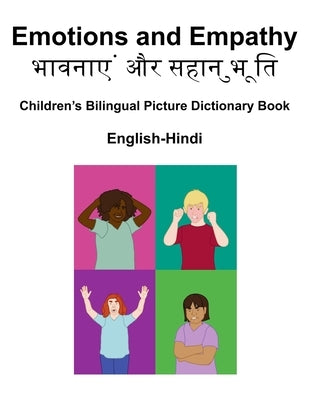 English-Hindi Emotions and Empathy Children's Bilingual Picture Dictionary Book by Carlson, Suzanne