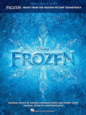 Frozen Music from the Motion Picture Soundtrack Piano Vocal Guitar Songbook Disney Sheet Music Book for Beginners and Intermediate Players Official So by Hal Leonard Corp