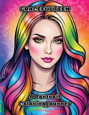 Graceful Teen: A Portrait Coloring Journey by Colorzen