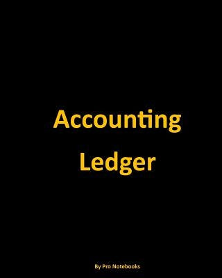 Accounting Ledger: Columnar Ruled Ledger Cash Book by Notebooks, Pro
