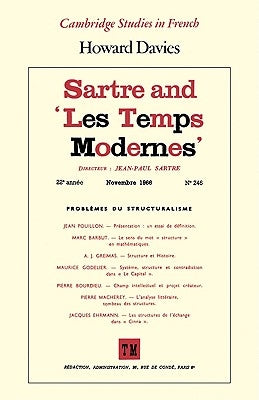 Sartre and 'Les Temps Modernes' by Davies, Howard