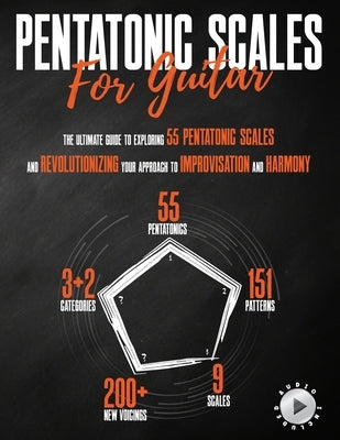 Pentatonic Scales For Guitar: The Ultimate Guide To Exploring 55 Pentatonic Scales And Revolutionizing Your Approach To Improvisation And Harmony by Prefumo, Matteo