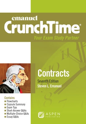 Emanuel CrunchTime for Contracts by Emanuel, Steven L.
