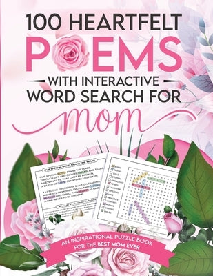 100 Heartfelt Poems with Interactive Word Search for Mom by Vince, Grandpa