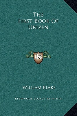 The First Book Of Urizen by Blake, William