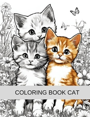 Coloring book cat by El Rose, Rose