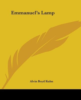 Emmanuel's Lamp by Kuhn, Alvin Boyd