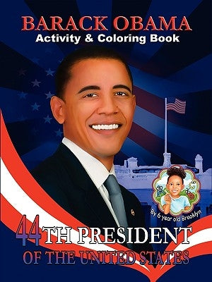 Barack Obama Activity & Coloring Book by Brooklyn Wright