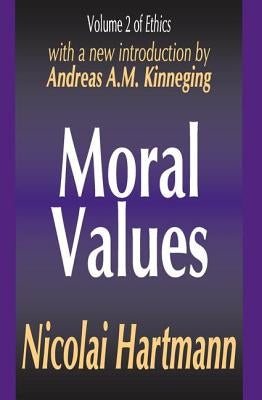 Moral Values by Hartmann, Nicolai