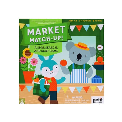Market Match-Up!: A Spin, Search, and Sort Game by Petit Collage