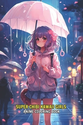 Super Chibi Kawaii Girls Anime Coloring Book: Manga Art & Enthusiasts Stress Relief Adult by Generic