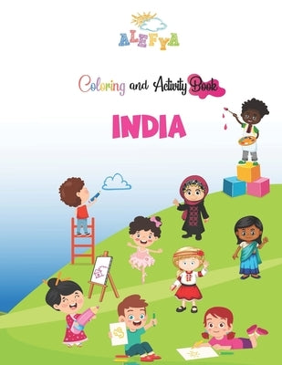 Coloring & Activity Book - India by Carvalho, Mariska