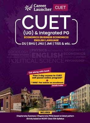Cuet 2022: Economics and English Guide by Career Launcher