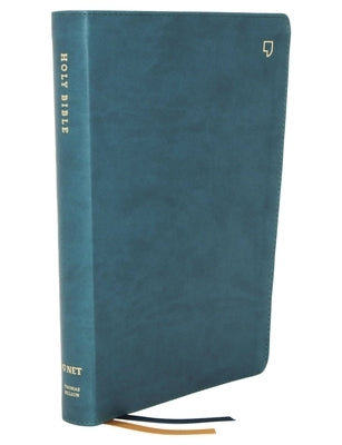 Net Bible, Thinline Large Print, Leathersoft, Teal, Comfort Print: Holy Bible by Thomas Nelson