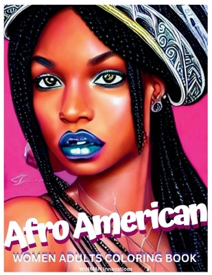 Afro American Women Adults Coloring Book by Innovations, Winman