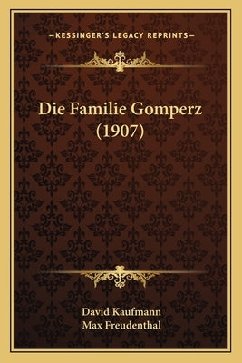 Die Familie Gomperz (1907) by Kaufmann, David