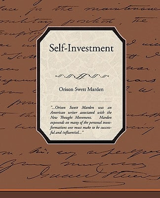 Self-Investment by Marden, Orison Swett