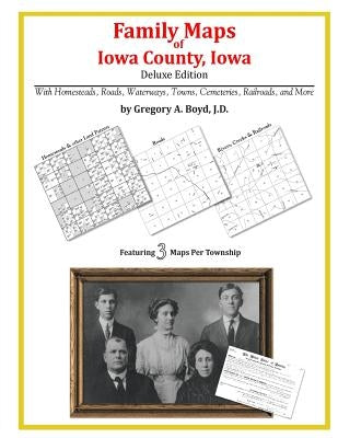 Family Maps of Iowa County, Iowa by Boyd J. D., Gregory a.