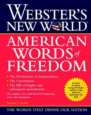Websters New World American Wo by Rohde, Stephen F.