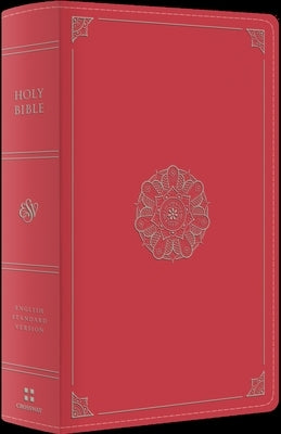 ESV Large Print Personal Size Bible, Red Letter (Trutone, Deep Teal, Emblem Design) by Esv Bibles