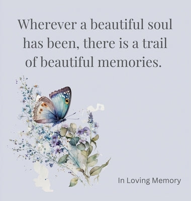 Celebration of life, funeral book, Condolence book to sign (Hardback cover) by Bell, Lulu and