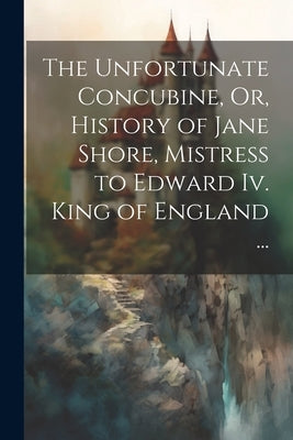 The Unfortunate Concubine, Or, History of Jane Shore, Mistress to Edward Iv. King of England ... by Anonymous