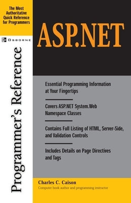 ASP.Net: Programmer's Reference by Caison, Charles Crawford, Jr.