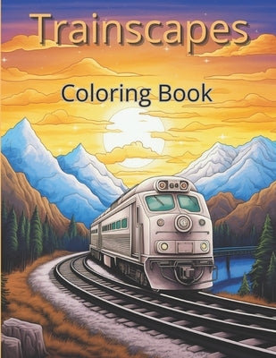 World of trains: amazing coloring book about trains by Viz, Yuval