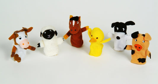 Old MacDonald Animal Finger Puppets by Adams, Pam