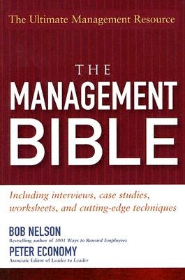 The Management Bible by Nelson, Bob