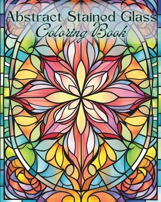 Abstract Stained Glass Coloring Book by Moon, Southpaw