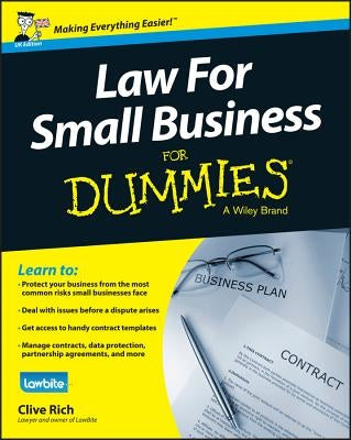 Law for Small Business for Dummies, UK Edition by Rich, Clive