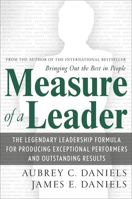 Measure of a Leader (Pb) by Daniels, Aubrey