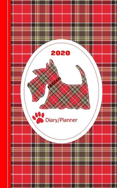 Tartan Plaid Terrier Scottie Dog: Diary Weekly January to December by Books, Shayley Stationery