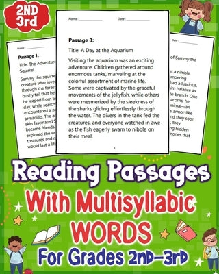 reading passages with multisyllabic words for Grades 2nd - 3rd: Enhance reading skills in 2nd and 3rd graders with engaging passages featuring multisy by Mercurio, Rosalina B.
