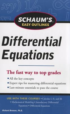 Schaum's Easy Outline of Differential Equations, Revised Edition by Bronson, Richard