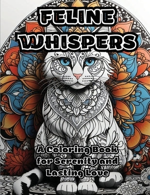 Feline Whispers: A Coloring Book for Serenity and Lasting Love by Colorzen
