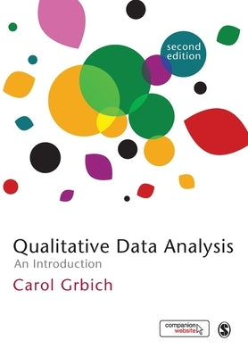 Qualitative Data Analysis: An Introduction by Grbich, Carol