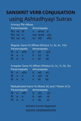 Sanskrit Verb conjugation using Ashtadhyayi Sutras by Hemswaroopa, Sadhvi