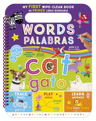 My First Wipe-Clean Book: Words (Bilingual) by Publishing, Kidsbooks