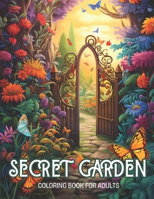 Secret Garden Coloring Book for Adults: Stress Relief Beautiful Landscapes Coloring Book for Adults, Perfect for Relaxation - 50 Coloring Pages by Palette, Artful