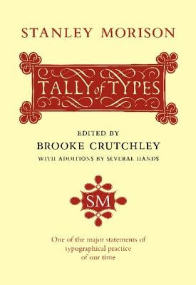 A Tally of Types by Morison, S.