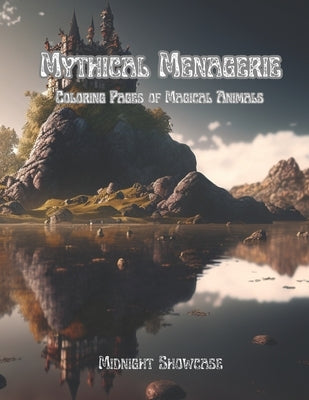 Mythical Menagerie: Coloring Pages of Magical Animals by Showcase, Midnight