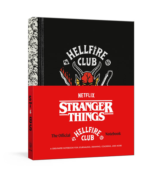 Stranger Things: The Official Hellfire Club Notebook: A Grid-Paper Notebook for Journaling, Drawing, Coloring, and More (Stranger Things)