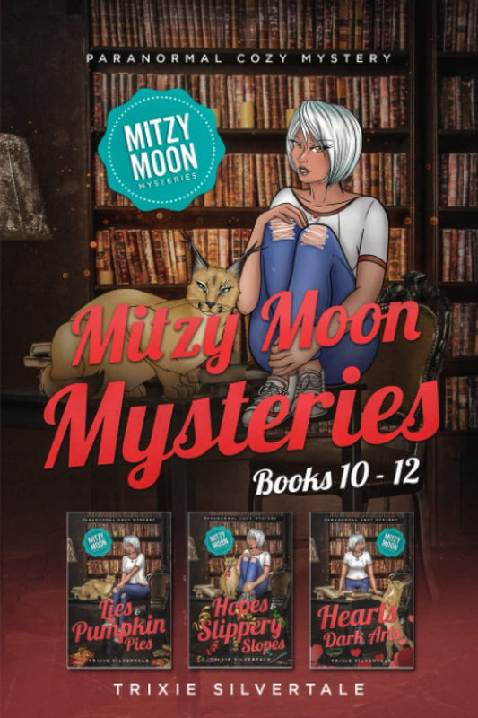 Mitzy Moon Mysteries Books 10-12: Paranormal Cozy Mystery (Mitzy Moon Mysteries Box Set #4)