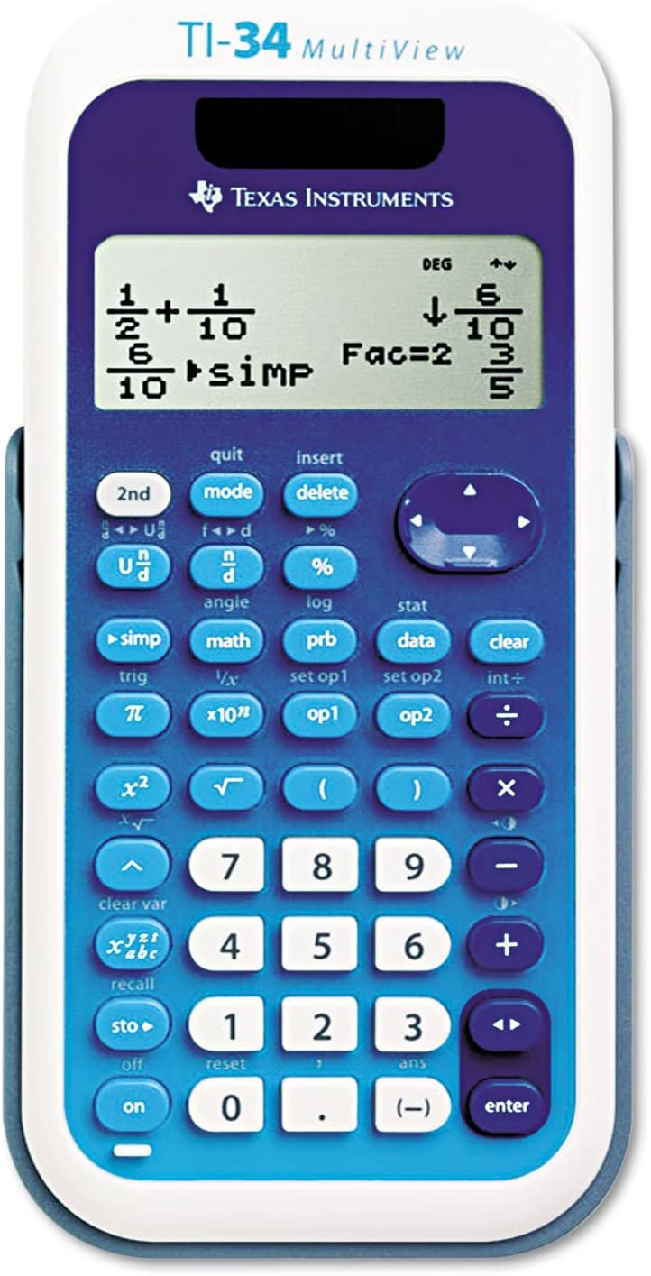 Ti34multiview Calculator [With Battery]