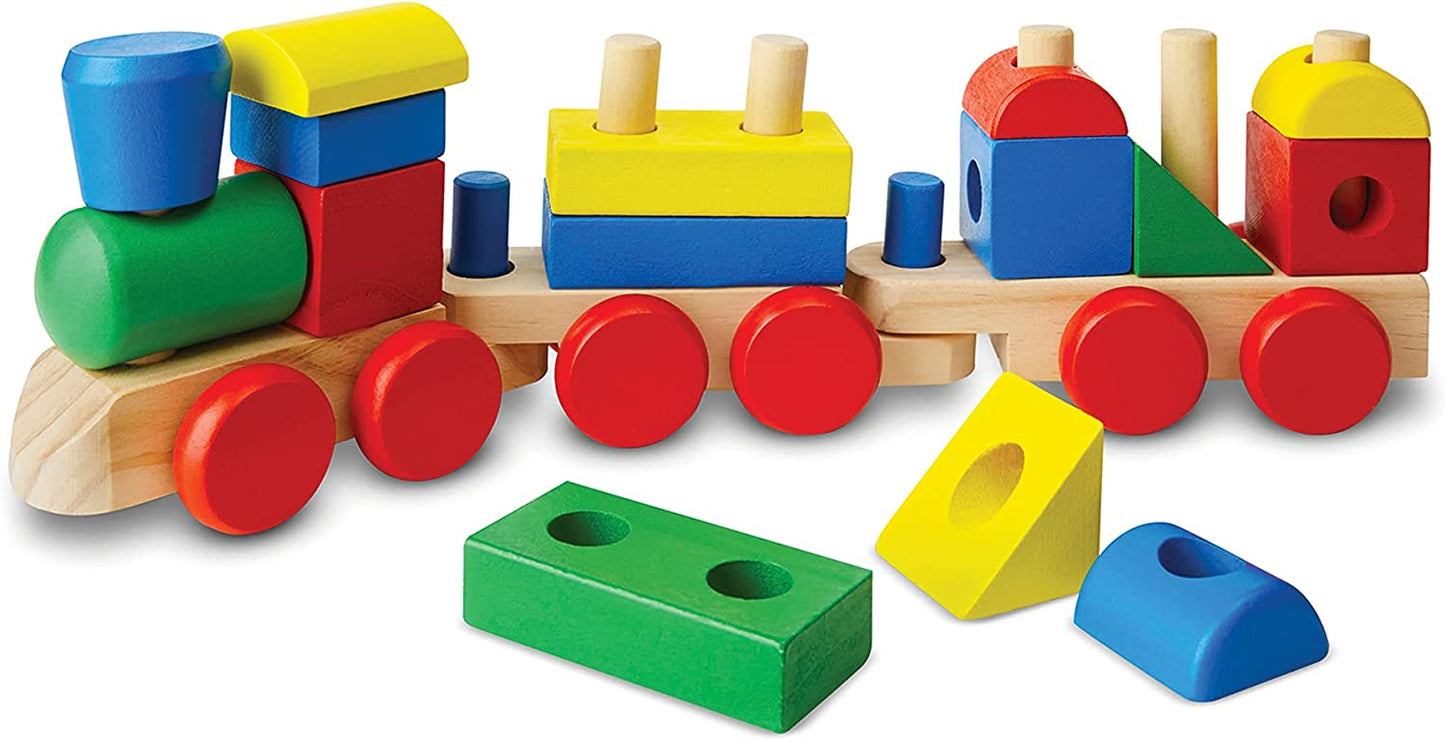 Stacking Wooden Train (Classic Toys)