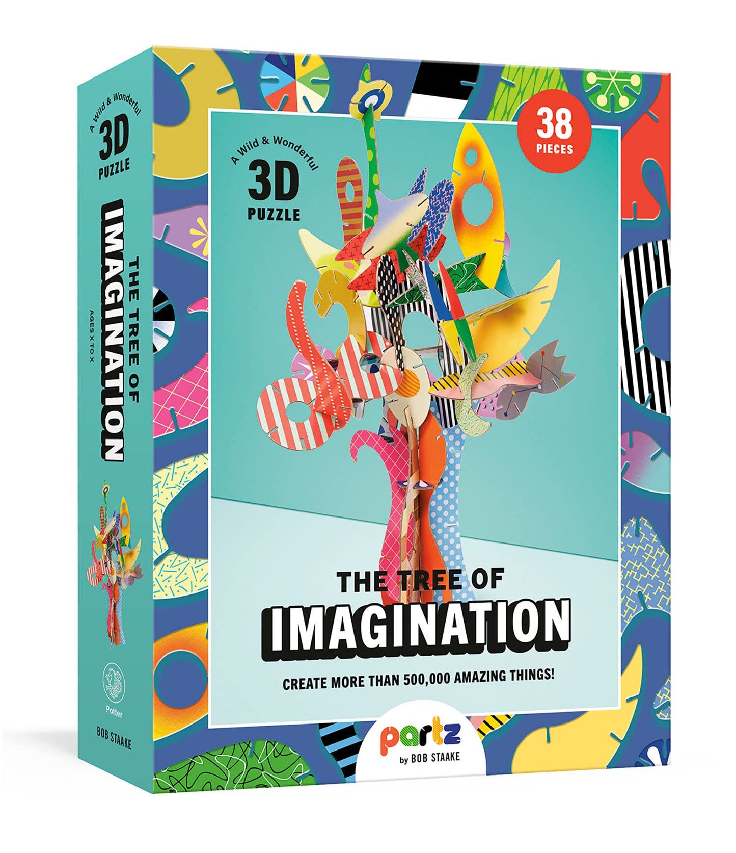 The Tree of Imagination: A Wild and Wonderful 3-D Puzzle: 38 Pieces