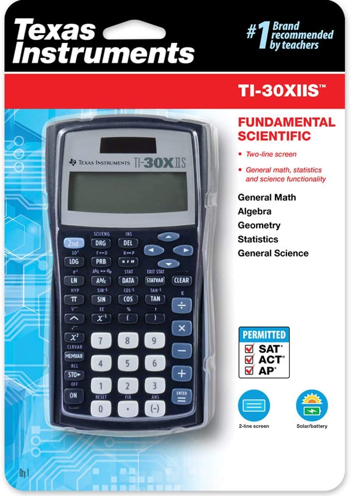 Ti30xiis Scientific Calculator [With Battery]