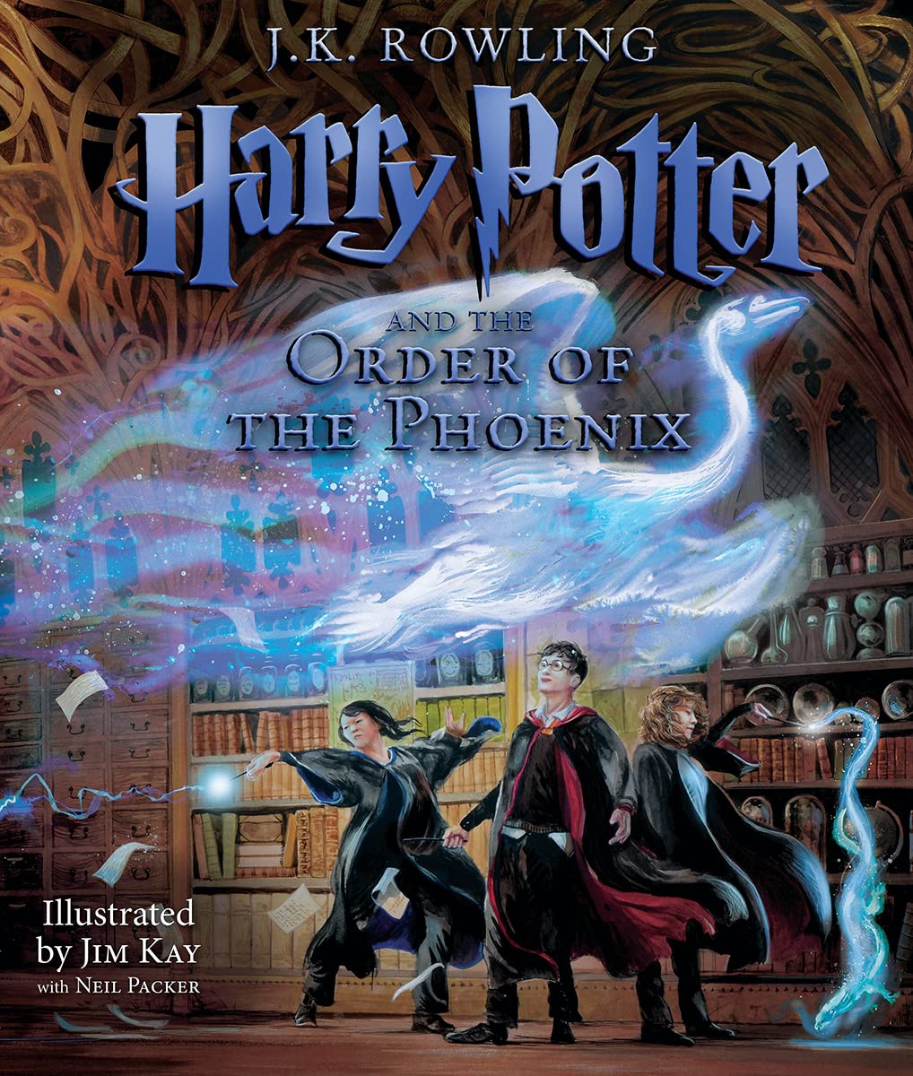 Harry Potter and the Order of the Phoenix: The Illustrated Edition (Harry Potter, Book 5) (Harry Potter #5)